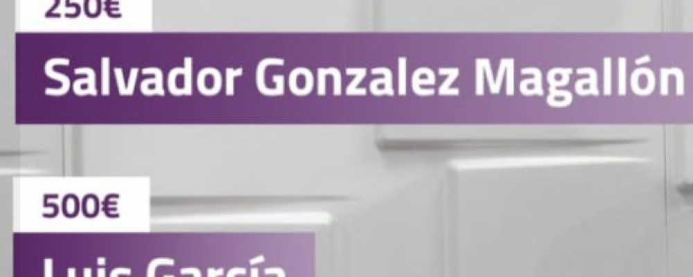 Ganadores del Sorteo del verano 2022