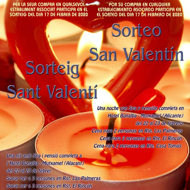 Sorteo de San Valentín 2020