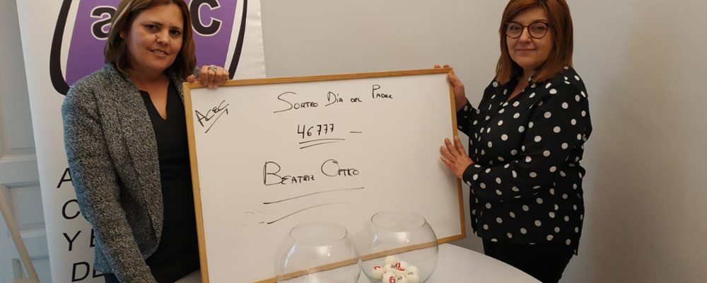 La ACEC da a conocer el número ganador del sorteo del Día del Padre