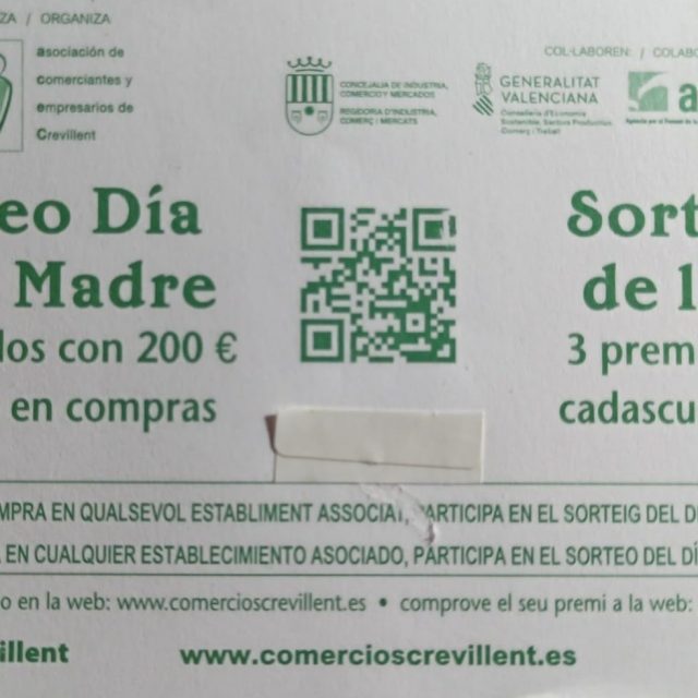 Números del sorteo del día de la madre 2022
