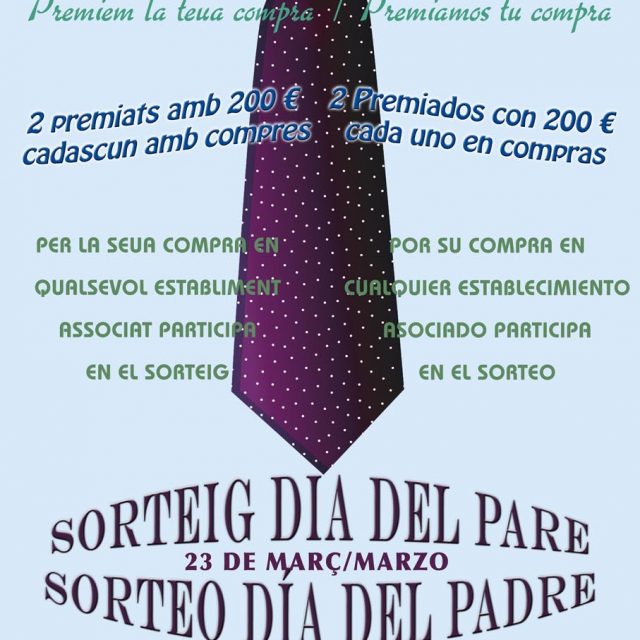 La ACEC anuncia el sorteo del Día del Padre 2020