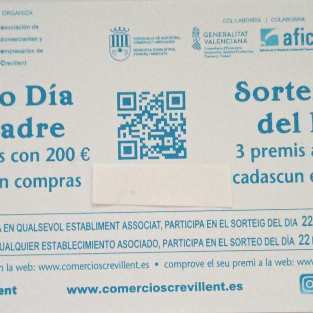 Números del  sorteo del día del padre 2022