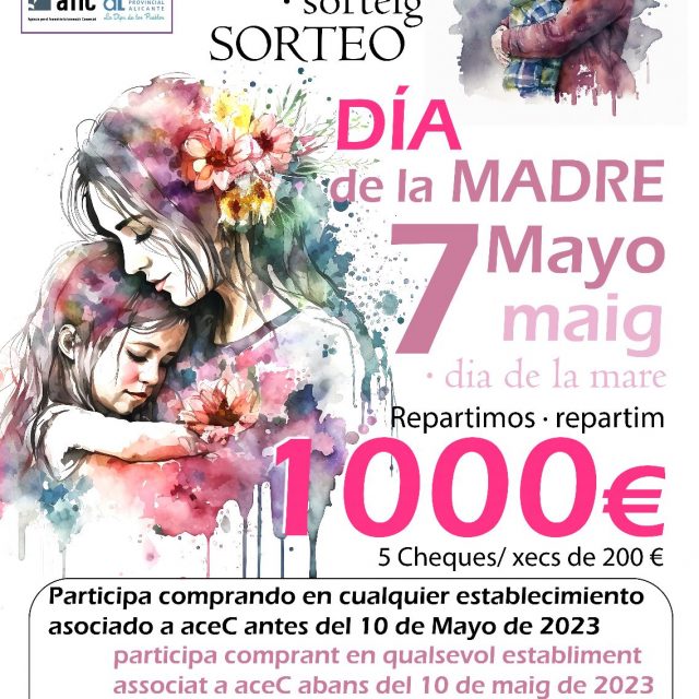 Sorteo día de la madre 2023