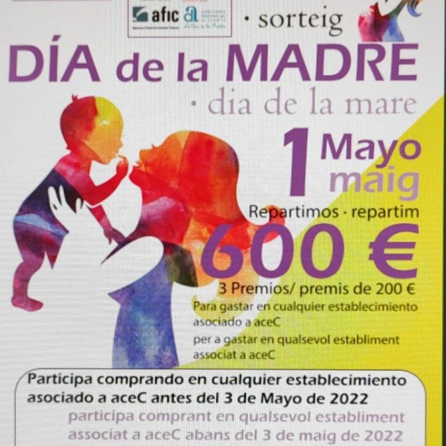 Sorteo dia de la Madre 2022
