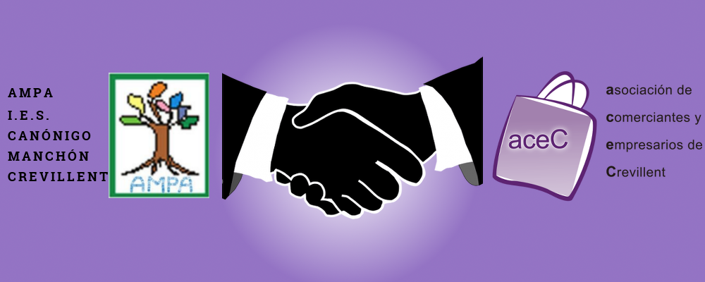 El AMPA del IES Canónigo Manchón y la ACEC colaboran por el comercio local