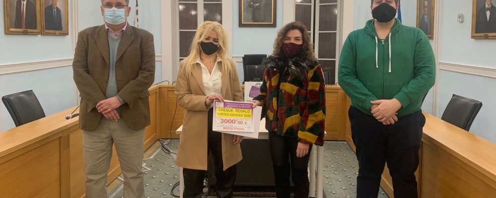 Entrega de premios de la Campaña de navidad 2020