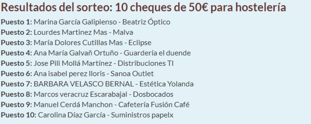 Sorteo San Valentin