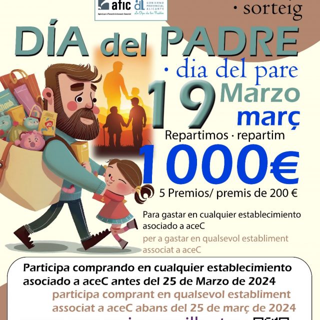 Ganadores del sorteo del dia del padre